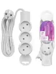 Удлинитель Quick Fix 3 гнезда 3 метра duwi 32002 1