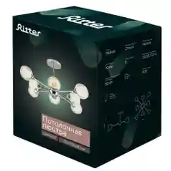 Потолочная люстра PARMA 8хE27х60Вт Ritter 52517 2