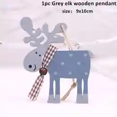 Алый елочная игрушка из дерева