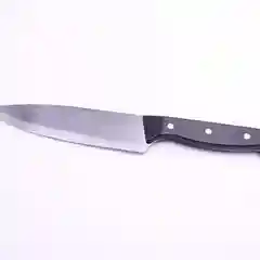 Коричневый нож кухонный, профессиональный, 28 см