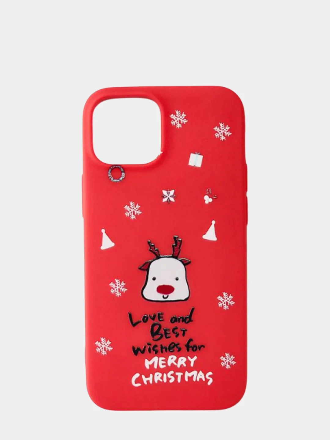 Алый чехол для iPhone 13 mini