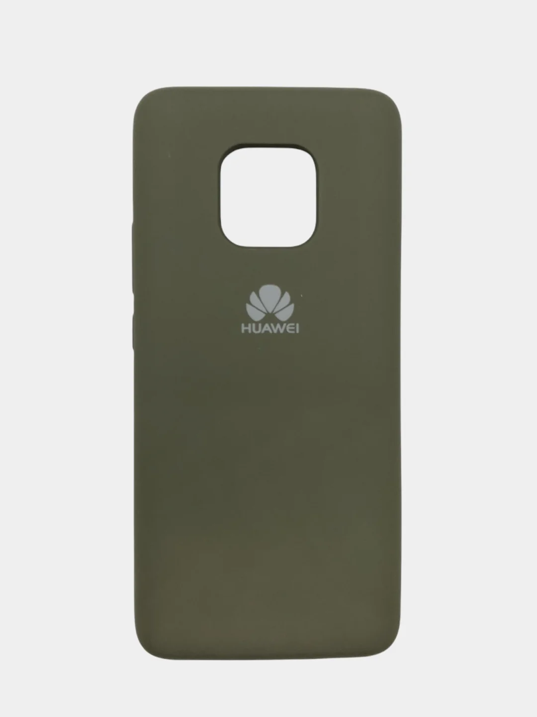 Хаки чехол силиконовый Silicone Cover Case для Huawei Mate 10, 10 Pro, 20, 20 Pro
