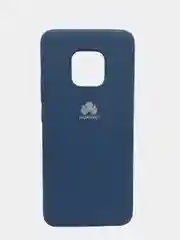 Темно-синий чехол силиконовый Silicone Cover Case для Huawei Mate 10, 10 Pro, 20, 20 Pro