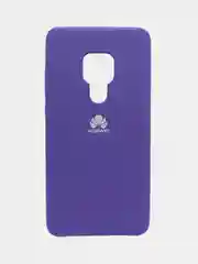 Индиго чехол силиконовый Silicone Cover Case для Huawei Mate 10, 10 Pro, 20, 20 Pro