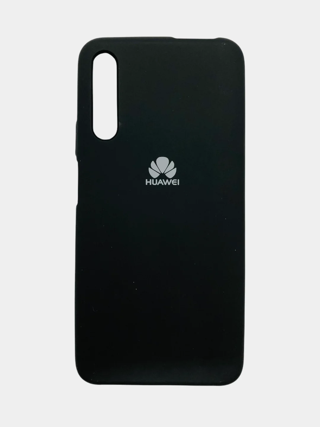 Черный чехол силиконовый Silicone Cover Case для Huawei Y9S, 9X, 9X Pro