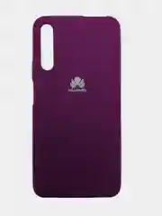 Пурпурный чехол силиконовый Silicone Cover Case для Huawei Y9S, 9X, 9X Pro