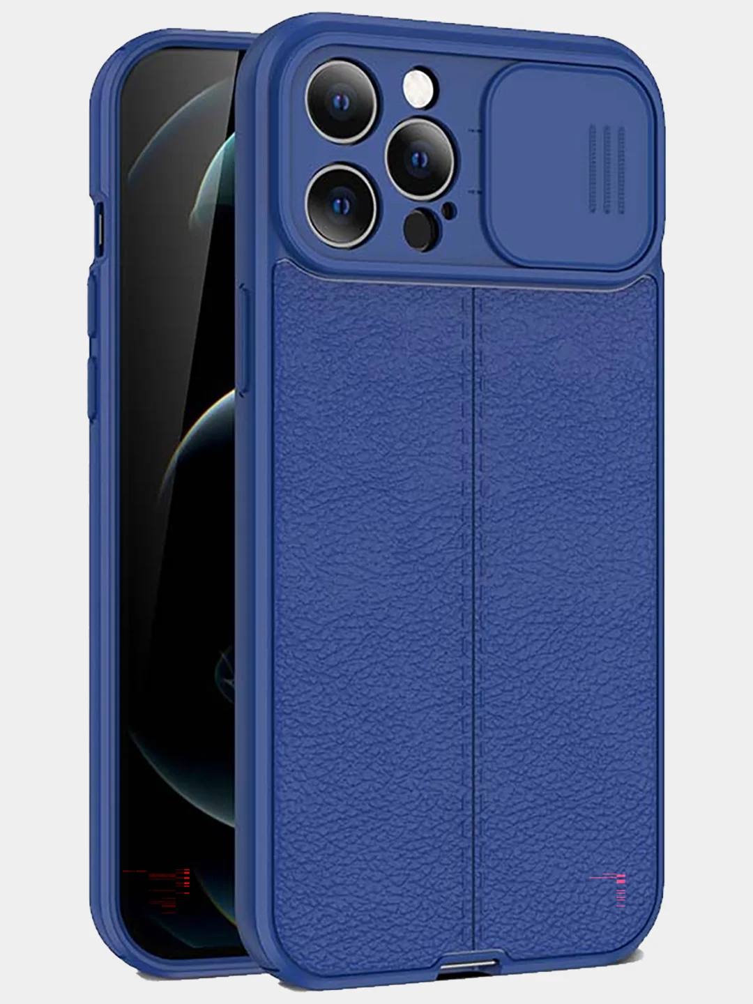 Синий чехол для iPhone 11, 12