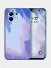Лавандовый чехол для Xiaomi Note 8Pro,Poco M3, Poco X3, Note 10Pro, Note 10, Note 8, Note 7 акварель