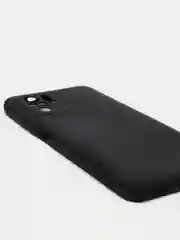 Черный чехол Xiaomi Redmi Note 10 / Redmi Note 10S / Poco M5s силиконовый цветной матовый