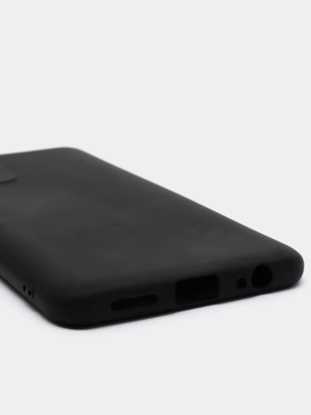 Черный чехол Xiaomi Redmi Note 10 / Redmi Note 10S / Poco M5s силиконовый цветной матовый