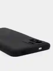 Черный чехол Xiaomi Redmi Note 10 / Redmi Note 10S / Poco M5s силиконовый цветной матовый