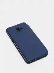 Синий чехол книжка на Samsung Galaxy J6+ / J6 Plus, Самсунг Галакси Джи6+ / Джи6 Плюс