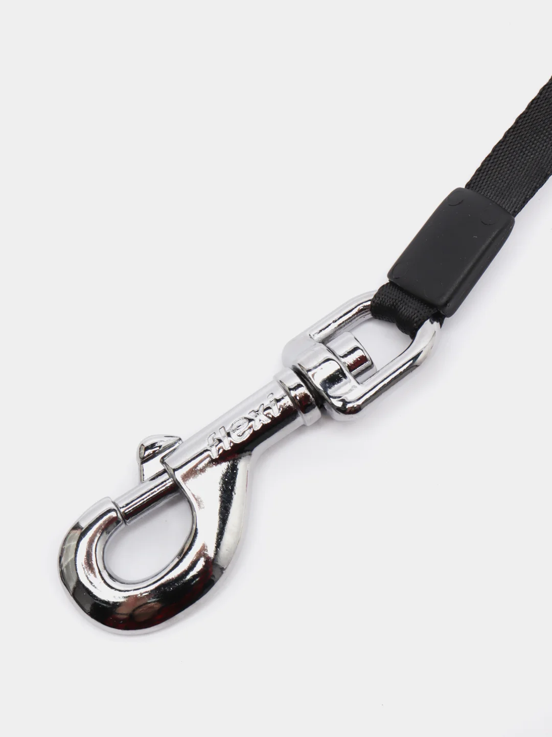Поводок-рулетка для выгула собак Flexi Black Design лента L, 5м 50 кг, розовый