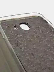 Золотой чехол книжка Samsung Galaxy J4 2018, Самсунг Галакси Джи4 2018