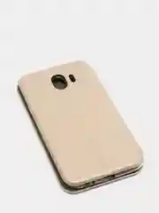 Золотой чехол книжка Samsung Galaxy J4 2018, Самсунг Галакси Джи4 2018