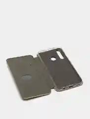 Золотой чехол-книжка на Huawei Honor 10i / Honor 20E, Хуавей Хонор 10ай / Хонор 20Е