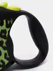 Поводок-рулетка для выгула собак Flexi Safari cord M 5 м, 20 кг, желтый леопард