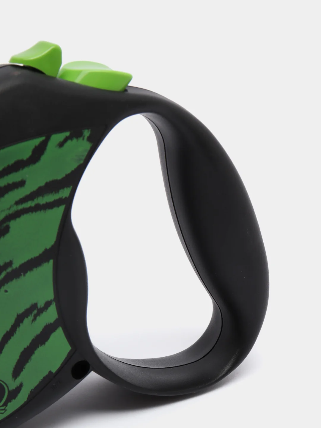 Поводок-рулетка для выгула собак Flexi Safari трос M, 5 м, 20 кг, green Tiger