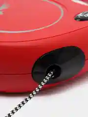 Поводок-рулетка для выгула собак Flexi New Classic трос M 8м, 20кг, красный