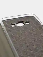 Синий чехол книжка на Samsung Galaxy J7 2016 (J710), Самсунг Галакси Джи7 2016 (Джи710)