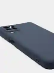 Темно-синий чехол Samsung Galaxy A22, Galaxy M22, Galaxy M32, Самсунг Галакси А22, М22 М32 силиконовый
