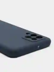 Темно-синий чехол Samsung Galaxy A22, Galaxy M22, Galaxy M32, Самсунг Галакси А22, М22 М32 силиконовый