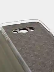 Угольный чехол книжка на Samsung Galaxy J7 2016 (J710), Самсунг Галакси Джи7 2016 (Джи710)