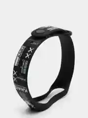 Терракотовый силиконовый ремешок с принтом для Xiaomi Mi Band 7 / 3 / 4 / 5 / 6