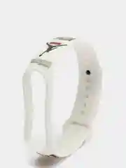 Хаки силиконовый ремешок с принтом для Xiaomi Mi Band 7 / 3 / 4 / 5 / 6