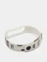 Хаки силиконовый ремешок с принтом для Xiaomi Mi Band 7 / 3 / 4 / 5 / 6