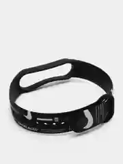 Индиго силиконовый ремешок с принтом для Xiaomi Mi Band 7 / 3 / 4 / 5 / 6