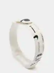 Оливковый силиконовый ремешок с принтом для Xiaomi Mi Band 7 / 3 / 4 / 5 / 6