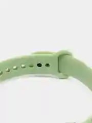 Зеленый силиконовый ремешок с принтом для Xiaomi Mi Band 7 / 3 / 4 / 5 / 6