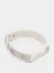 Пурпурный силиконовый ремешок с принтом для Xiaomi Mi Band 7 / 3 / 4 / 5 / 6