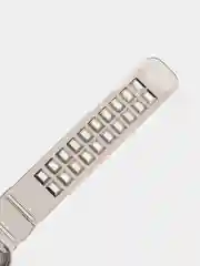 Черный силиконовый прозрачный ремешок для Huawei Band 6 / Honor Band 6