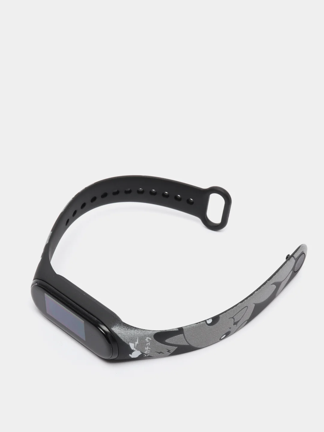 Хром силиконовый ремешок с принтом для Xiaomi Mi Band 7 / 3 / 4 / 5 / 6