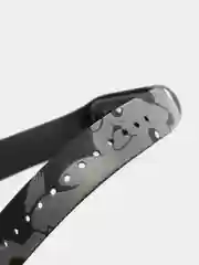 Хром силиконовый ремешок с принтом для Xiaomi Mi Band 7 / 3 / 4 / 5 / 6