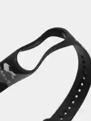 Хром силиконовый ремешок с принтом для Xiaomi Mi Band 7 / 3 / 4 / 5 / 6