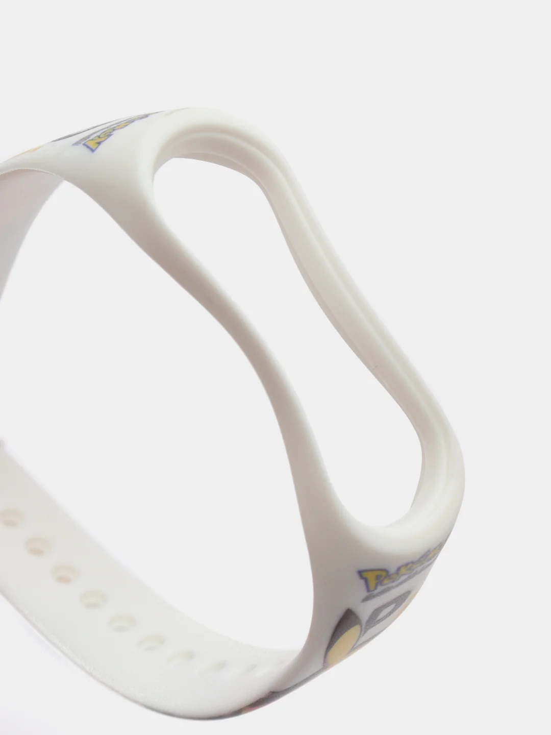 Угольный силиконовый ремешок с принтом для Xiaomi Mi Band 7 / 3 / 4 / 5 / 6