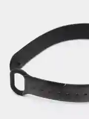 Тёмно-серый силиконовый ремешок с принтом для Xiaomi Mi Band 7 / 3 / 4 / 5 / 6