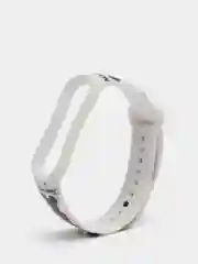 Прозрачный силиконовый ремешок с принтом для Xiaomi Mi Band 7 / 3 / 4 / 5 / 6