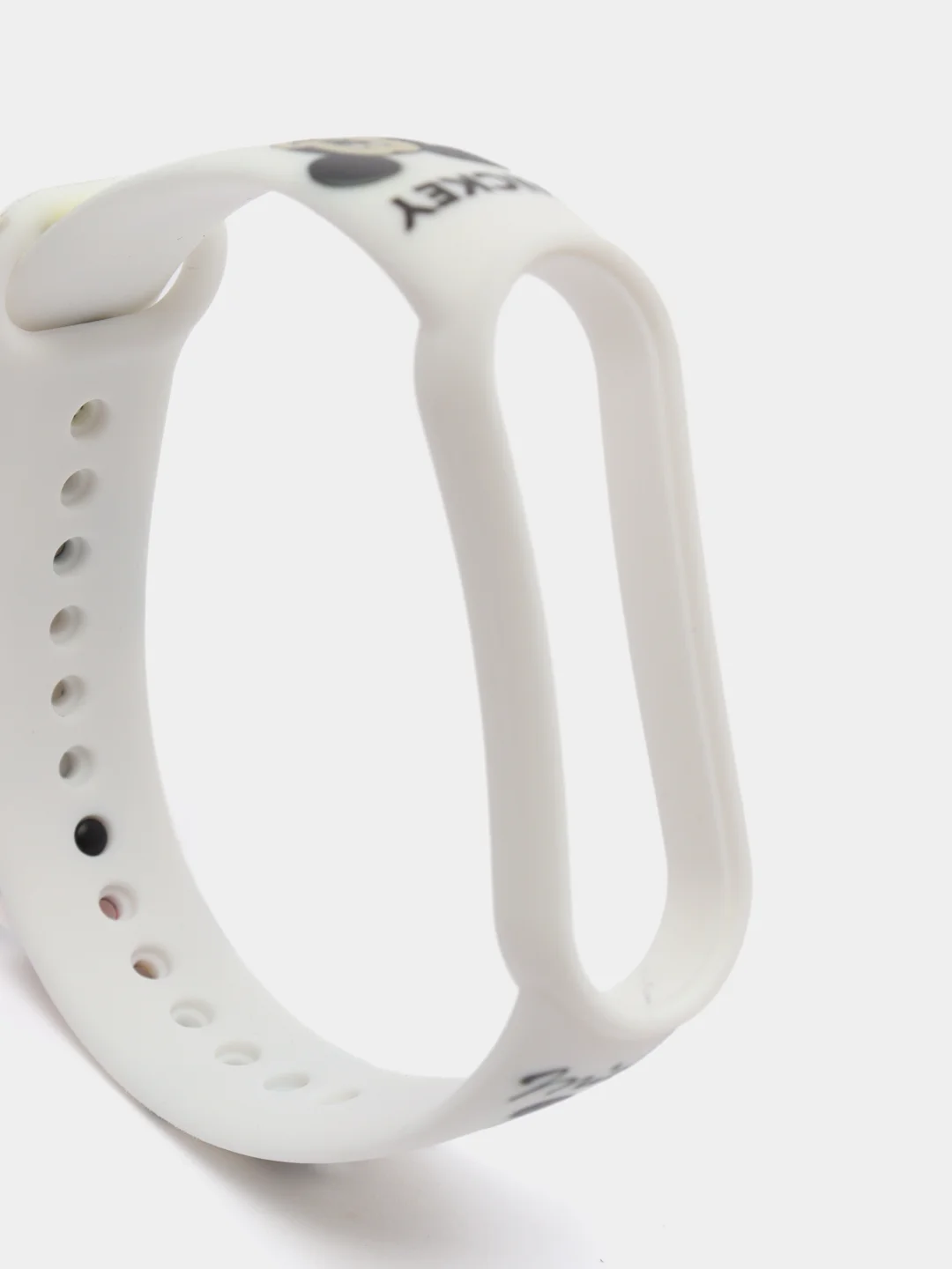 Прозрачный силиконовый ремешок с принтом для Xiaomi Mi Band 7 / 3 / 4 / 5 / 6
