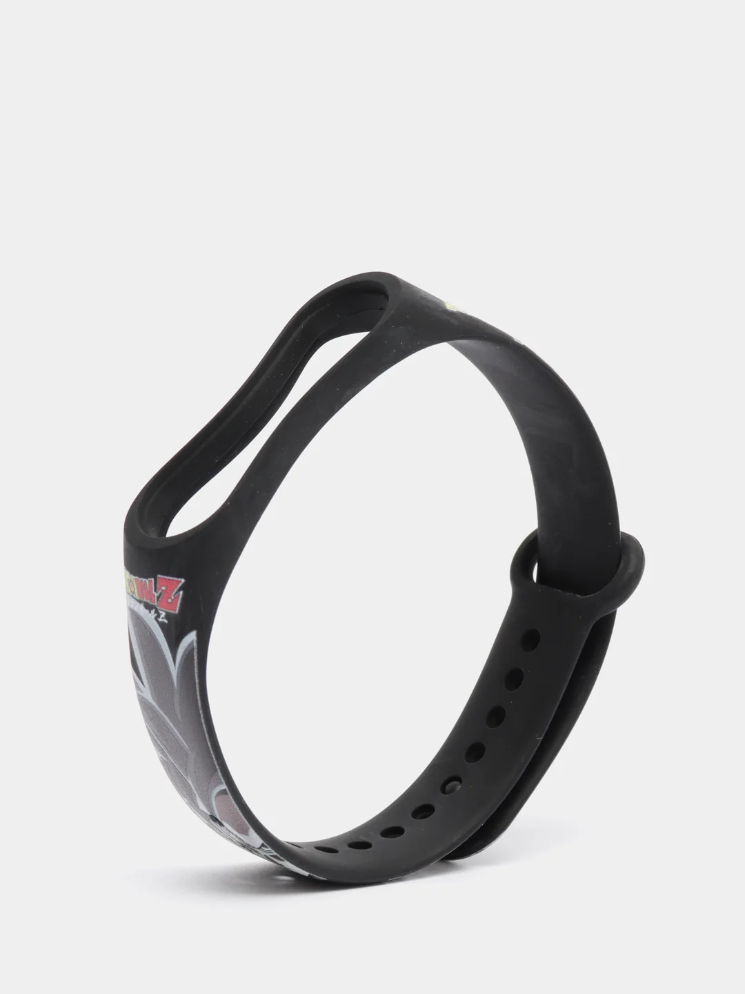 Тёмно-коричневый силиконовый ремешок с принтом для Xiaomi Mi Band 7 / 3 / 4 / 5 / 6