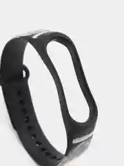 Оранжевый силиконовый ремешок с принтом для Xiaomi Mi Band 7 / 3 / 4 / 5 / 6