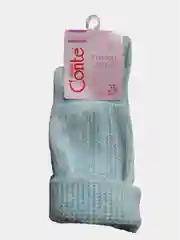 Бирюзовый высокие женские носки Conte Comfort, 17С-172СП