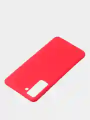 Красный чехол для Samsung S21 Plus цветной матовый