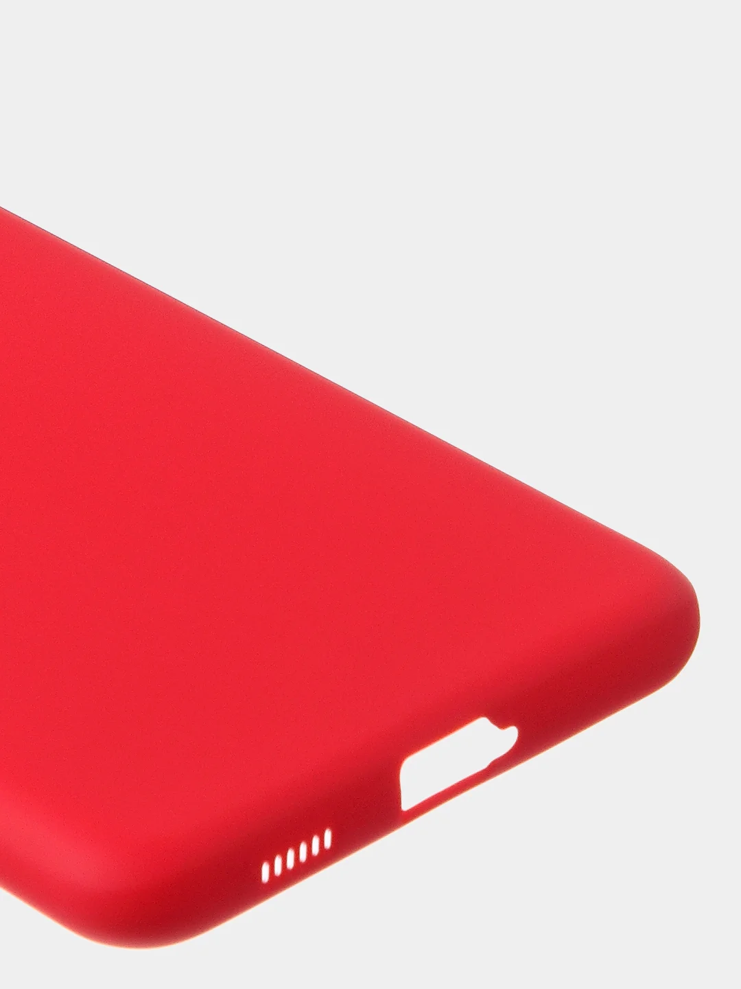 Красный чехол для Samsung S21 Plus цветной матовый