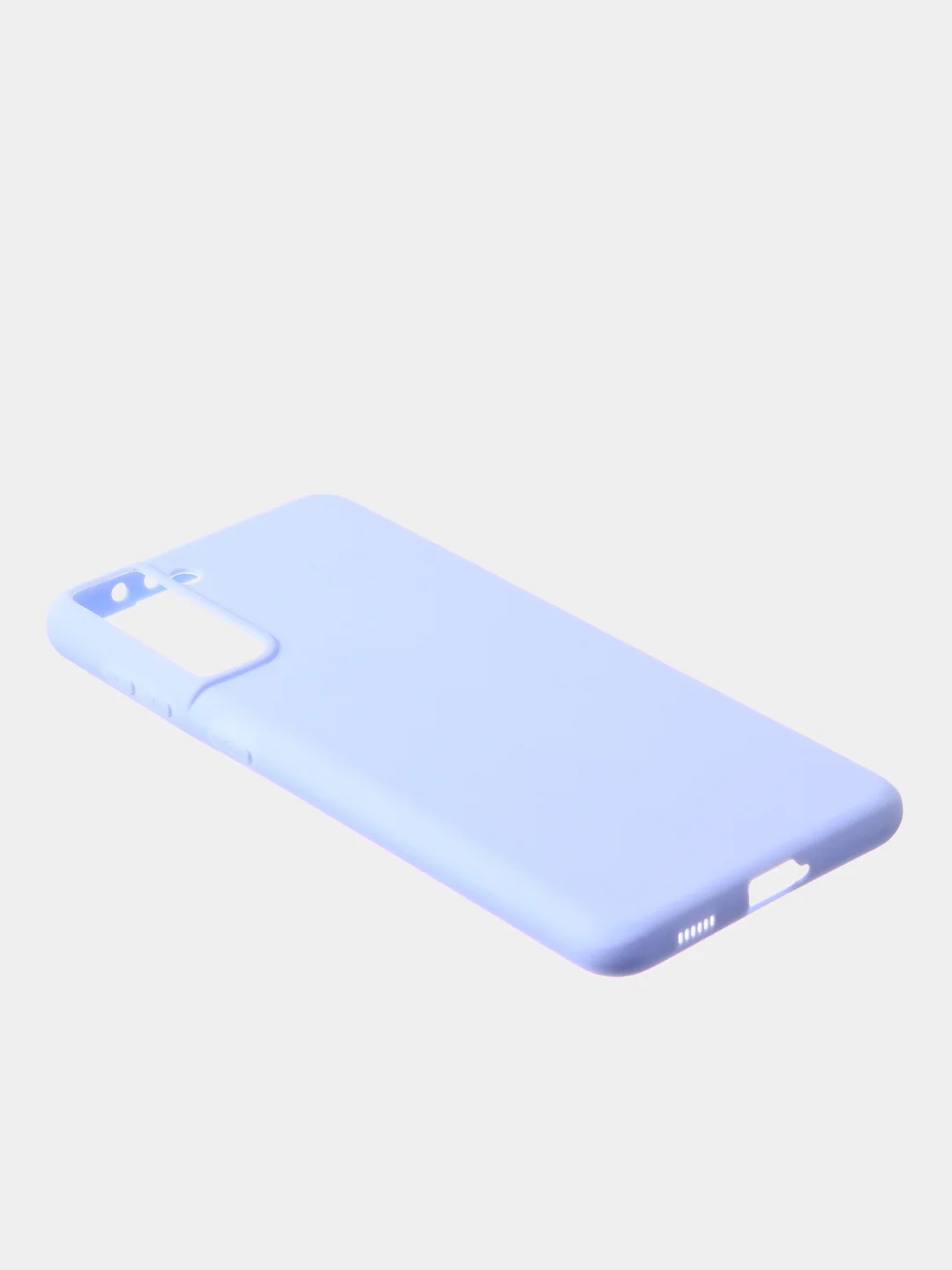 Светло-синий чехол для Samsung S21 Plus цветной матовый