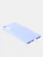 Светло-синий чехол для Samsung S21 Plus цветной матовый