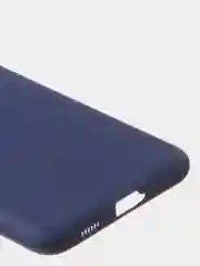 Темно-синий чехол для Samsung S21 Plus цветной матовый